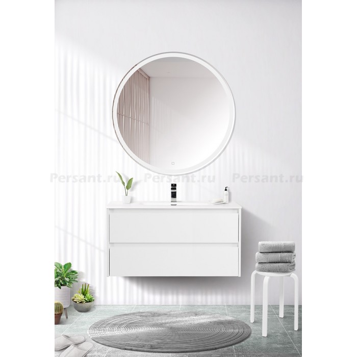 Тумба под раковину BelBagno Kraft 80 KRAFT-800-2C-SO-BO подвесная Bianco Opaco