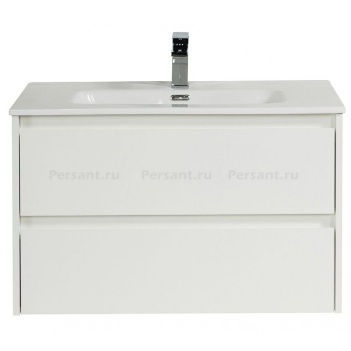 Тумба под раковину BelBagno Kraft 100 KRAFT-1000-2C-SO-BO подвесная Bianco Opaco