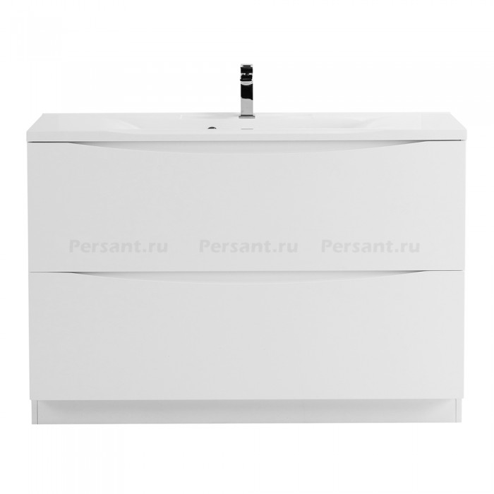 Тумба под раковину BelBagno Marino 100 MARINO-1000-2C-PIA-BL-P напольная Bianco Lucido