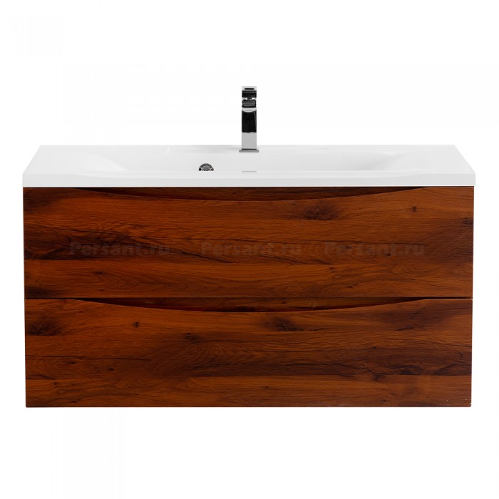Тумба под раковину BelBagno Marino 100 MARINO-1000-2C-SO-RC-P подвесная Rovere Cillegio