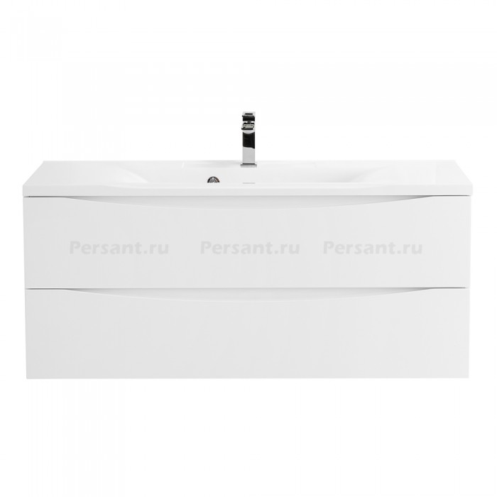 Тумба под раковину BelBagno Marino 120 MARINO-1200-2C-SO-BL-P подвесная Bianco Lucido