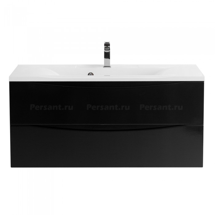 Тумба под раковину BelBagno Marino 120 MARINO-1200-2C-SO-NL-P подвесная Nero Lucido