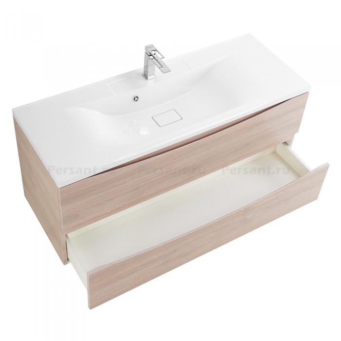 Тумба под раковину BelBagno Marino 110 MARINO-1100-2C-SO-RG-P подвесная Rovere Grigio