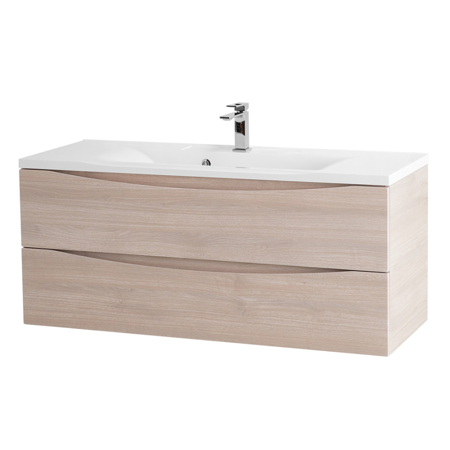 Тумба под раковину BelBagno Marino 120 MARINO-1200-2C-SO-RG-P подвесная Rovere Grigio