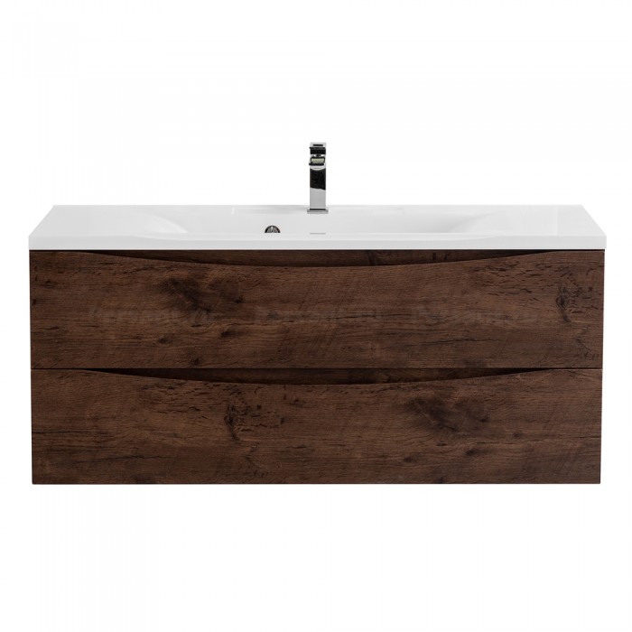 Тумба под раковину BelBagno Marino 110 MARINO-1100-2C-SO-RW-P подвесная Rovere Moro