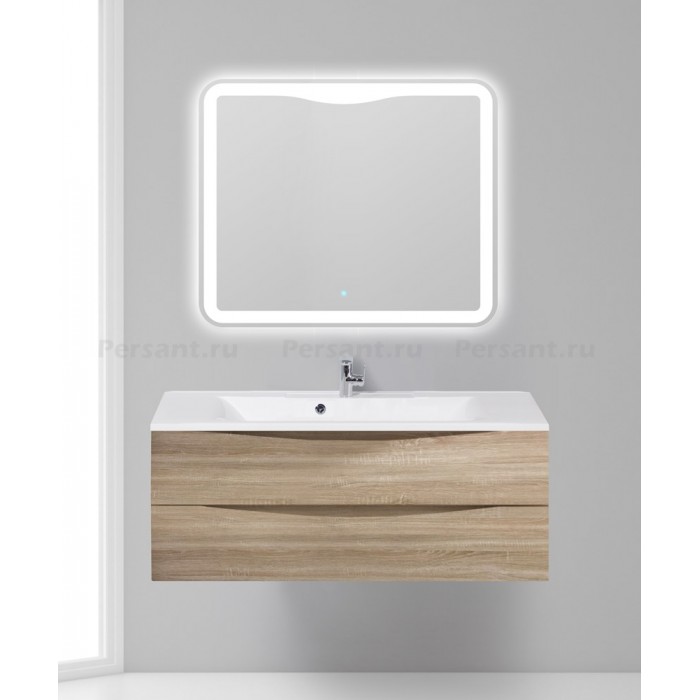 Тумба под раковину BelBagno Marino 120 MARINO-1200-2C-SO-WO-P подвесная Rovere Bianco