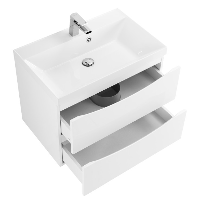 Тумба под раковину BelBagno Marino 60 MARINO-600-2C-SO-BO-P подвесная Bianco Opaco