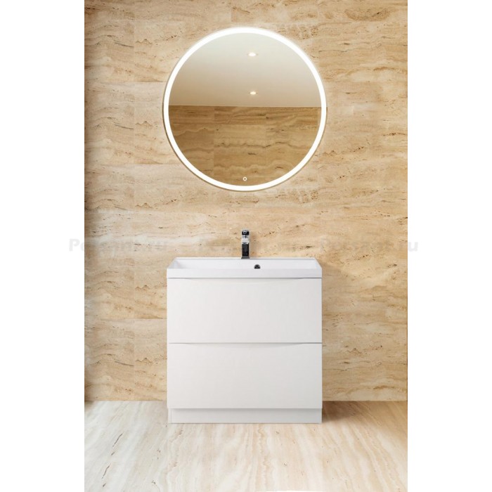 Тумба под раковину BelBagno Marino 70 MARINO-700-2C-PIA-BL-P Bianco Lucido