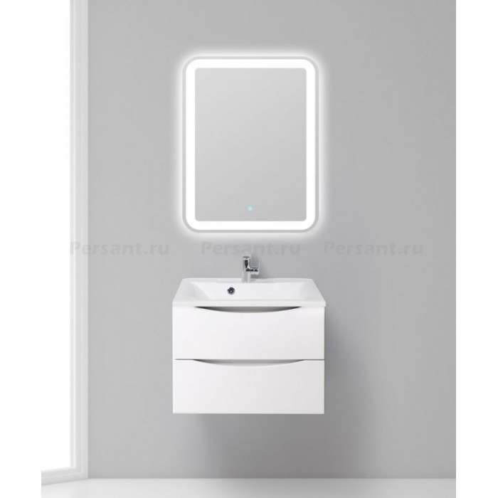 Тумба под раковину BelBagno Marino 75 MARINO-750-2C-SO-BL-P подвесная Bianco Lucido
