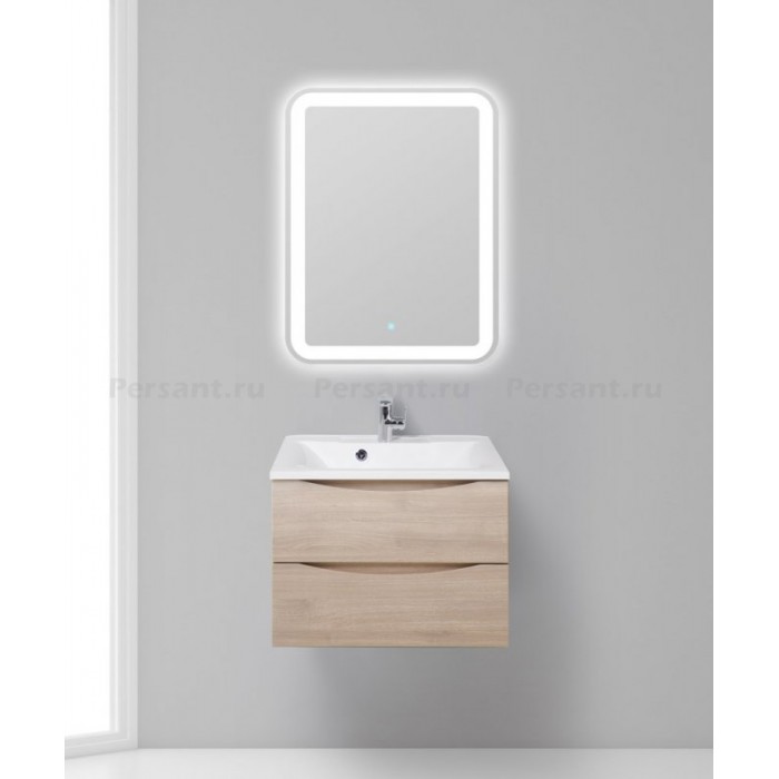 Тумба под раковину BelBagno Marino 65 MARINO-650-2C-SO-RG-P подвесная Rovere Grigio