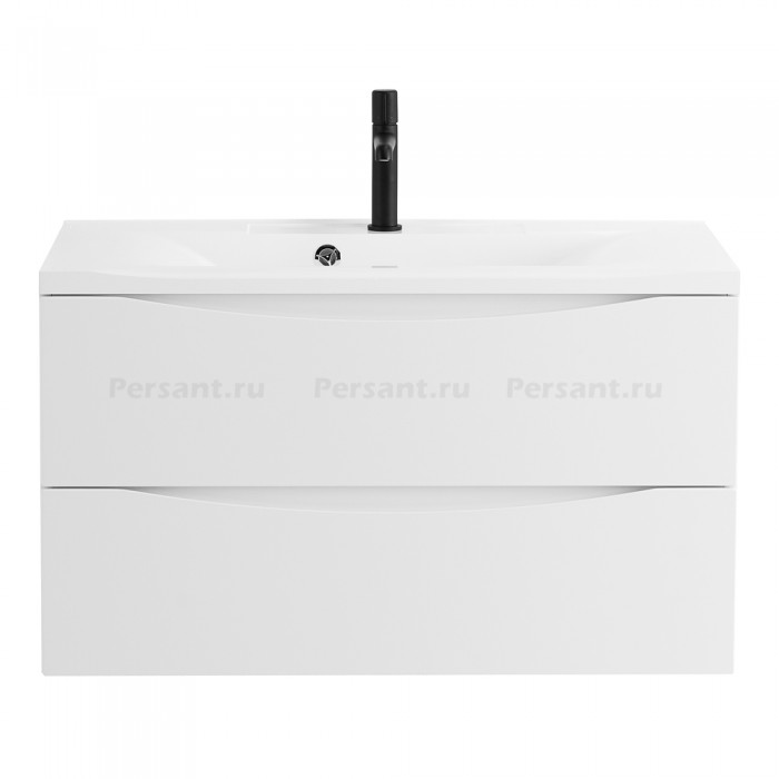 Тумба под раковину BelBagno Marino 90 MARINO-900-2C-SO-BL-P подвесная Bianco Lucido