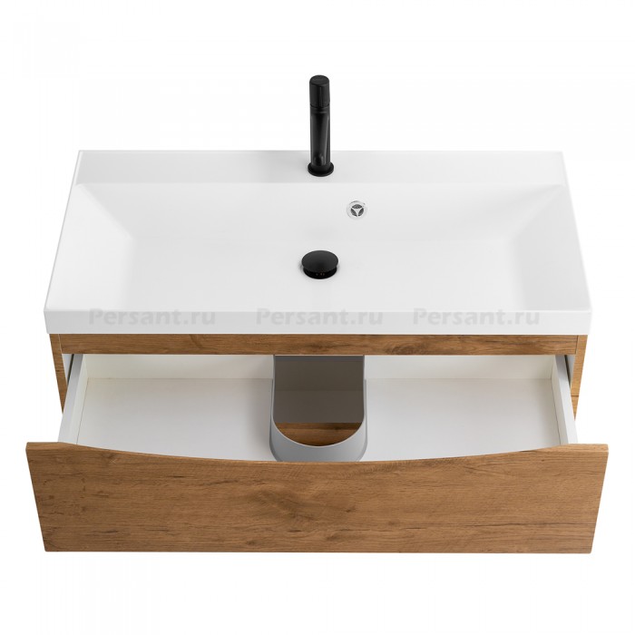 Тумба под раковину BelBagno Marino 80 MARINO-800-2C-SO-RN-P подвесная Rovere Nature