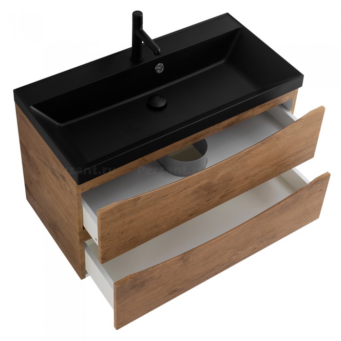 Тумба под раковину BelBagno Marino 80 MARINO-800-2C-SO-RN-P подвесная Rovere Nature