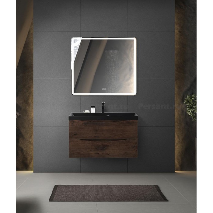 Тумба под раковину BelBagno Marino 90 MARINO-900-2C-SO-RW-P подвесная Rovere Moro