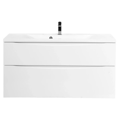 Тумба под раковину BelBagno Marino 100 MARINO-H60-1000-2C-SO-BL-P подвесная Bianco Lucido