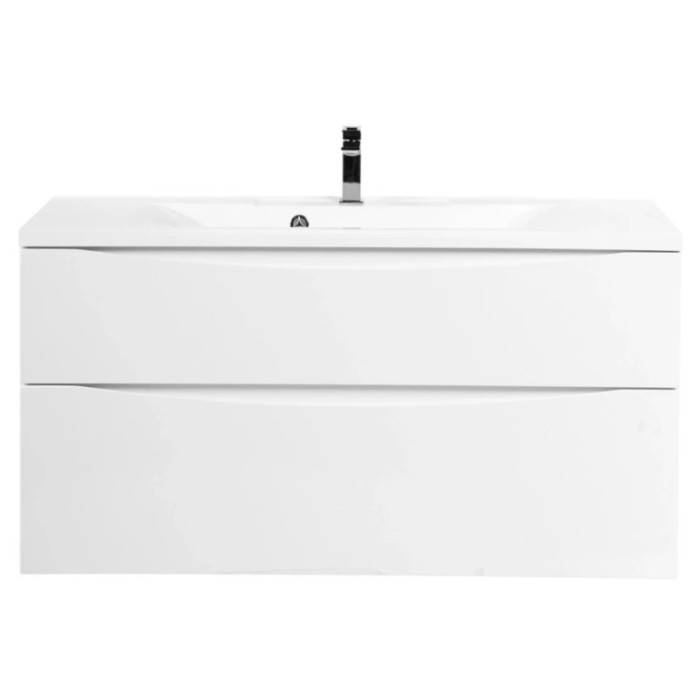 Тумба под раковину BelBagno Marino 110 MARINO-H60-1100-2C-SO-BL-P подвесная Bianco Lucido