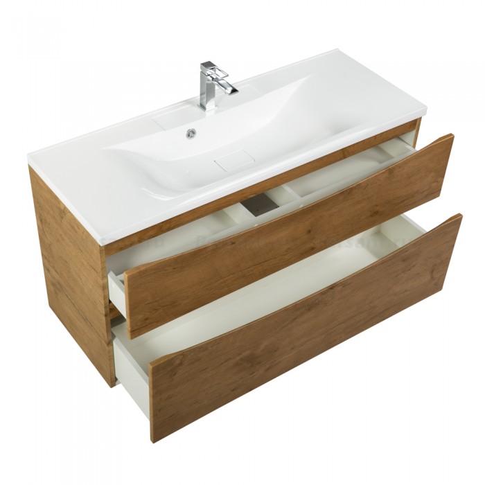 Тумба под раковину BelBagno Marino 110 MARINO-H60-1100-2C-SO-RN-P подвесная Rovere Nature