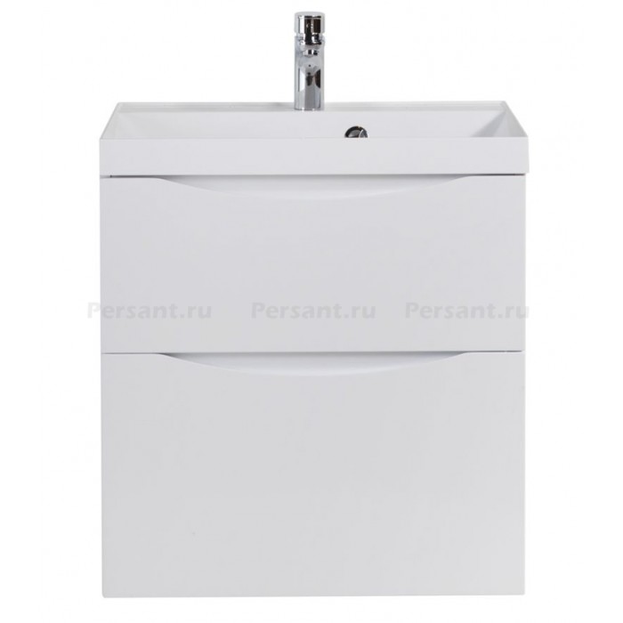 Тумба под раковину BelBagno Marino 60 MARINO-H60-600-2C-SO-BL-P подвесная Bianco Lucido