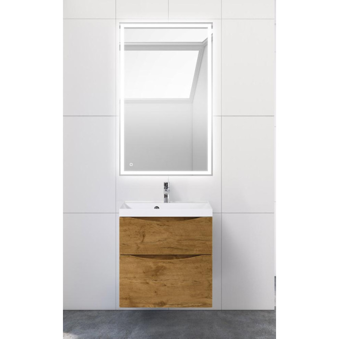 Тумба под раковину BelBagno Marino 60 MARINO-H60-600-2C-SO-RN-P подвесная Rovere Nature