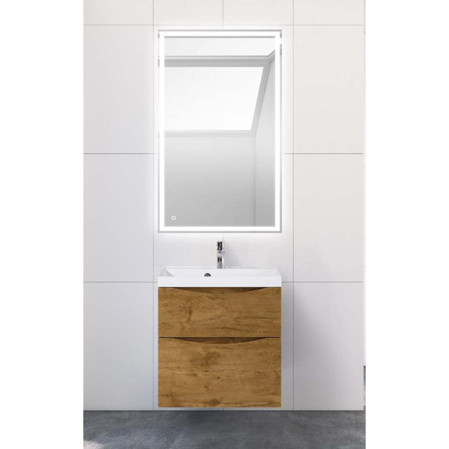 Тумба под раковину BelBagno Marino 70 MARINO-H60-700-2C-SO-RN-P подвесная Rovere Nature