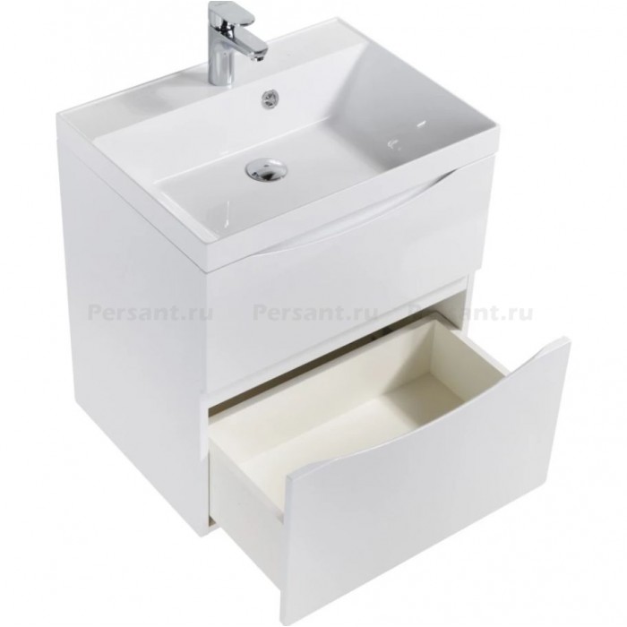 Тумба под раковину BelBagno Marino 70 MARINO-H60-700-2C-SO-BL-P подвесная Bianco Lucido