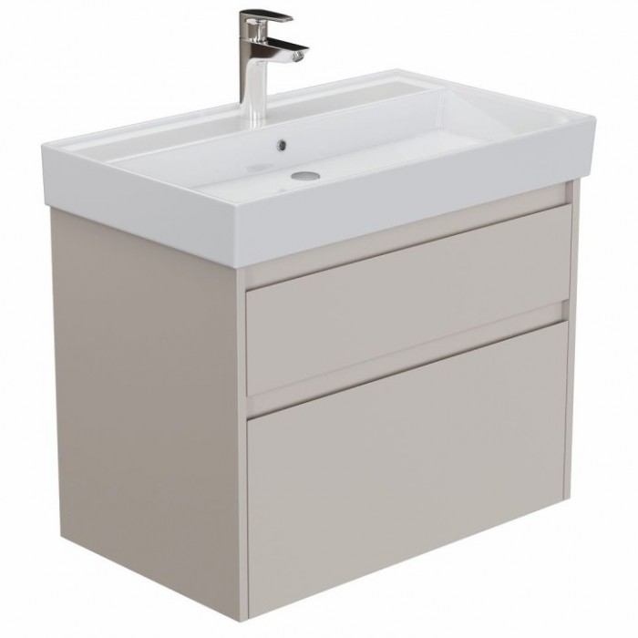 Тумба под раковину Aquanet Nova Lite 2.0 75 346323 бежевая
