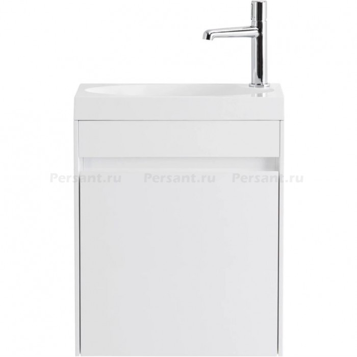 Тумба под раковину BelBagno Pietra Mini 46 PIETRA MINI-460-1A-SO-BL-L подвесная Bianco lucido