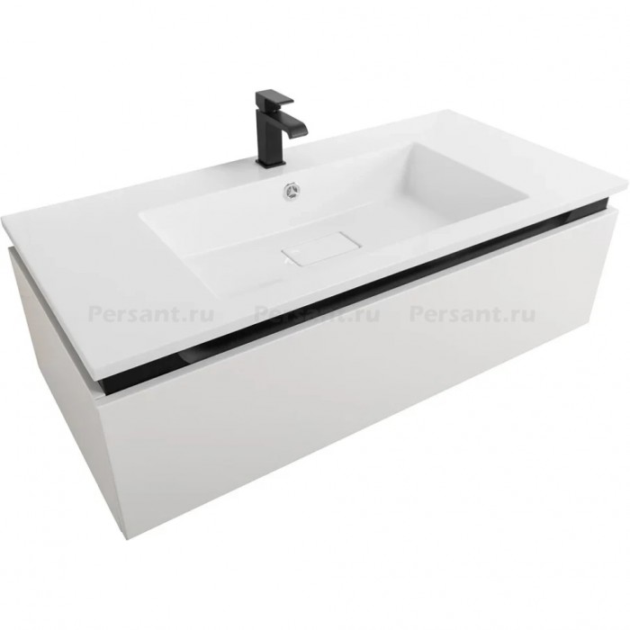 Тумба под раковину Cezares Slider 100 подвесная Bianco opaco SLIDER-1000-1C-SO-BO