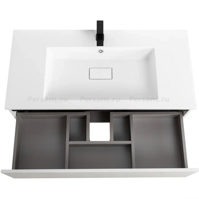 Тумба под раковину Cezares Slider 100 подвесная Bianco opaco SLIDER-1000-1C-SO-BO