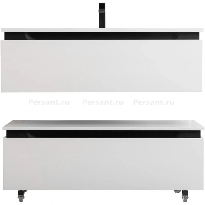 Тумба для комплекта Cezares Slider 100 белая матовая SLIDER-1000-1C-PI-BO
