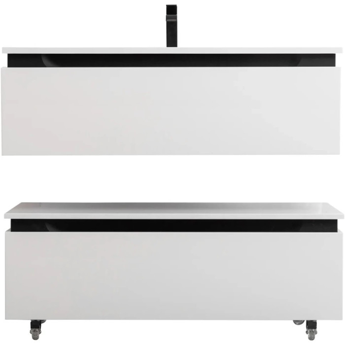 Тумба под раковину Cezares Slider 100 подвесная Bianco opaco SLIDER-1000-1C-SO-BO