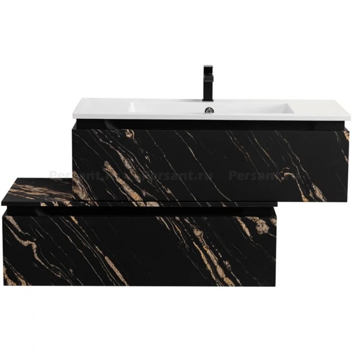 Тумба для комплекта Cezares Slider 100 черный фьюжн SLIDER-1000-1C-PI-NF-P