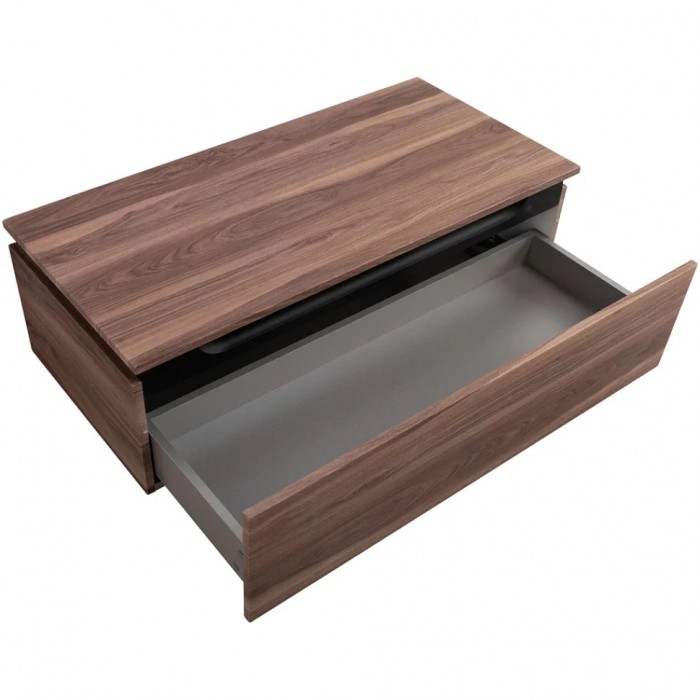 Тумба для комплекта Cezares Slider 100 орех дымчатый SLIDER-1000-1C-PI-NA-P