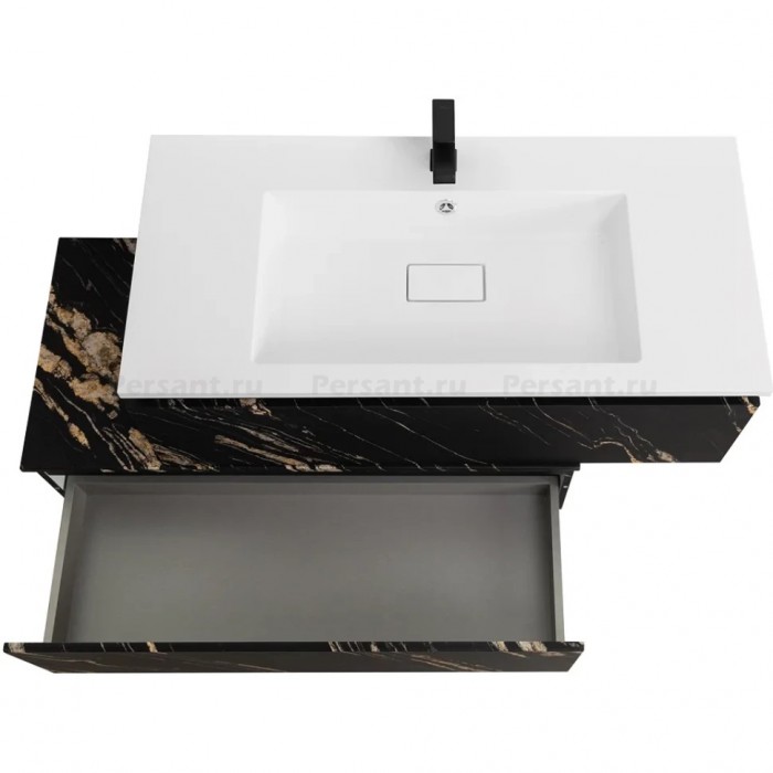 Тумба для комплекта Cezares Slider 100 черный фьюжн SLIDER-1000-1C-PI-NF-P