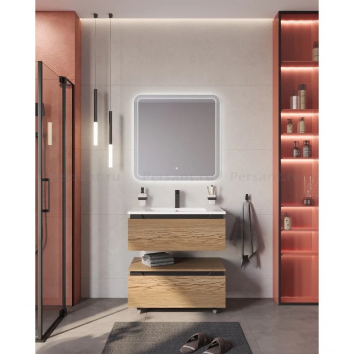 Тумба для комплекта Cezares Slider 80 дуб тангент SLIDER-800-1C-PI-RT-P