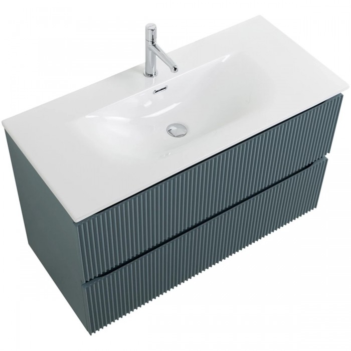 Тумба под раковину BelBagno Uno 120 UNO-1200-2C-SO-AO подвесная, голубая матовая