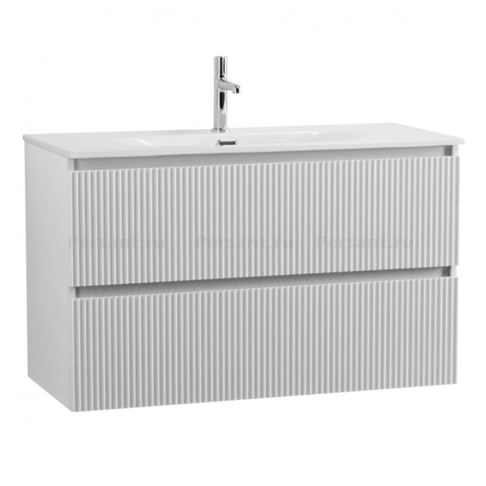 Тумба под раковину BelBagno Uno 120 UNO-1200-2C-SO-BO подвесная, белая матовая