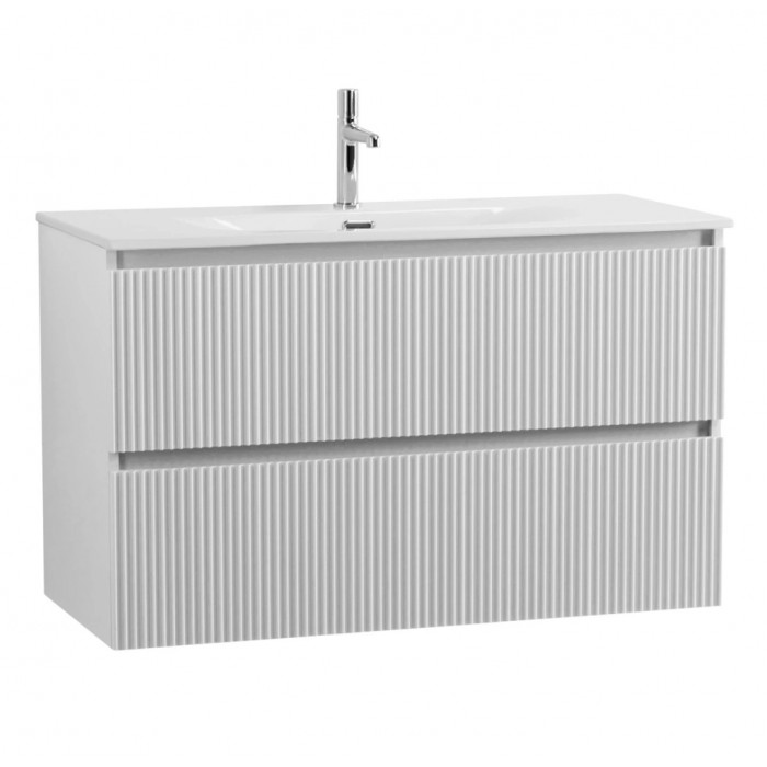 Тумба под раковину BelBagno Uno 120 UNO-1200-2C-SO-BO подвесная, белая матовая