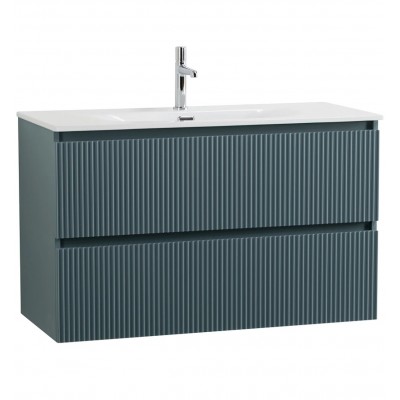 Тумба под раковину BelBagno Uno 120 UNO-1200-2C-SO-AO подвесная, голубая матовая