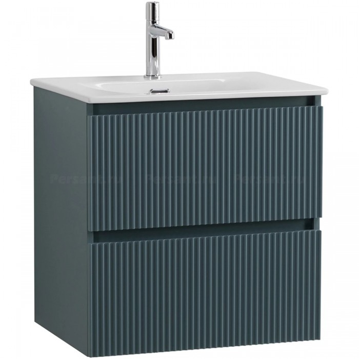 Тумба под раковину BelBagno Uno 60 UNO-600-2C-SO-AO подвесная, голубая матовая