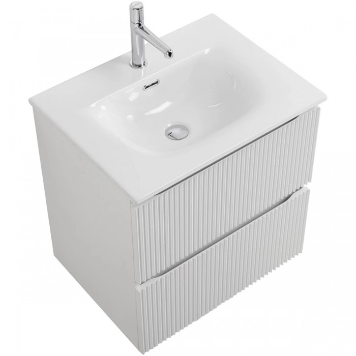 Тумба под раковину BelBagno Uno 70 UNO-700-2C-SO-BO подвесная, белая матовая
