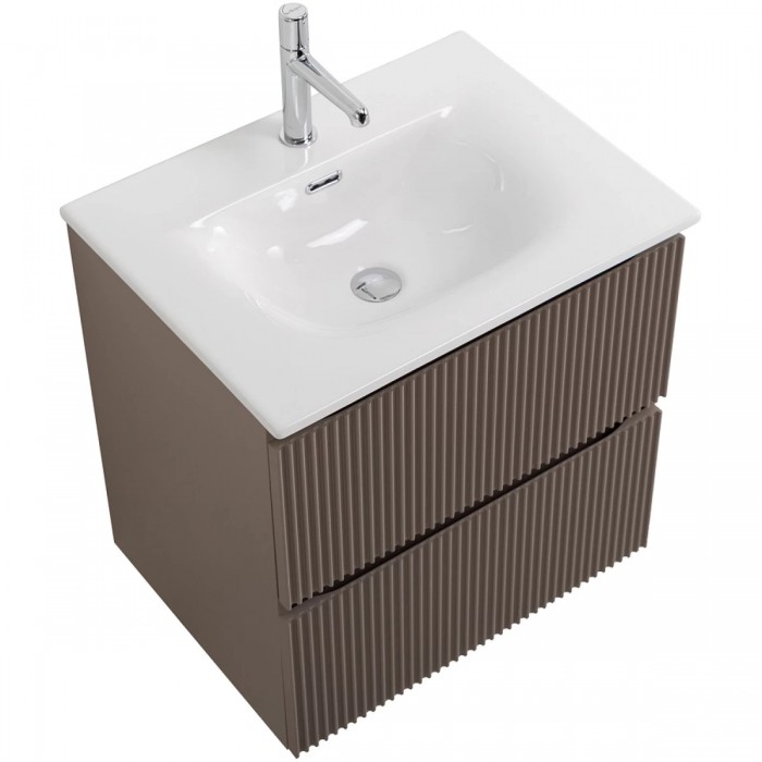 Тумба под раковину BelBagno Uno 60 UNO-600-2C-SO-CO подвесная, бежевая матовая