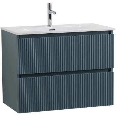 Тумба под раковину BelBagno Uno 90 UNO-900-2C-SO-AO подвесная, голубая матовая