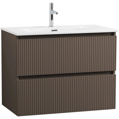 Тумба под раковину BelBagno Uno 90 UNO-900-2C-SO-CO подвесная, бежевая матовая