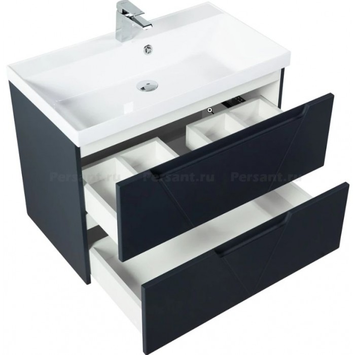 Тумба под раковину BelBagno Vittoria 90 VITTORIA-900-2C-SO-GO-P Grigio Opaco