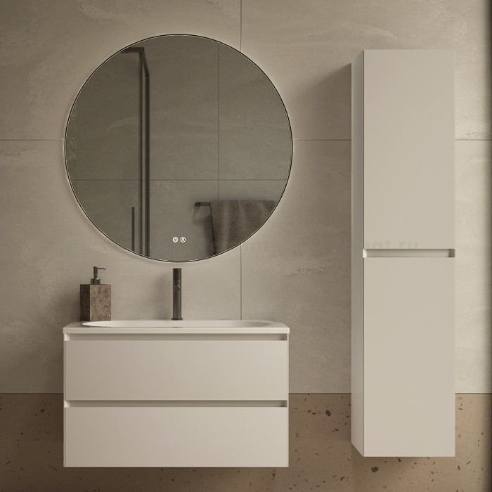 Шкаф-пенал Vincea Luka Soft-Touch 35 VSC-2CL150MW белый матовый. подвесной
