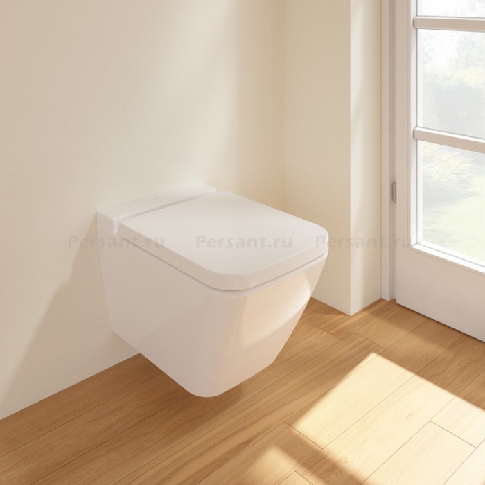 Подвесной унитаз Villeroy&Boch Finion 4664 R0 R1 Ceramic Plus безободковый
