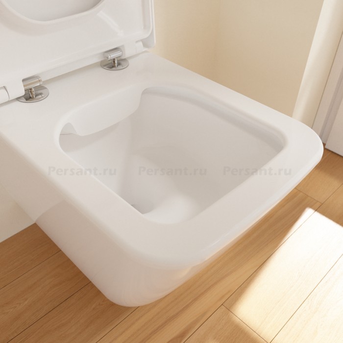 Подвесной унитаз Villeroy&Boch Finion 4664 R0 R1 Ceramic Plus безободковый