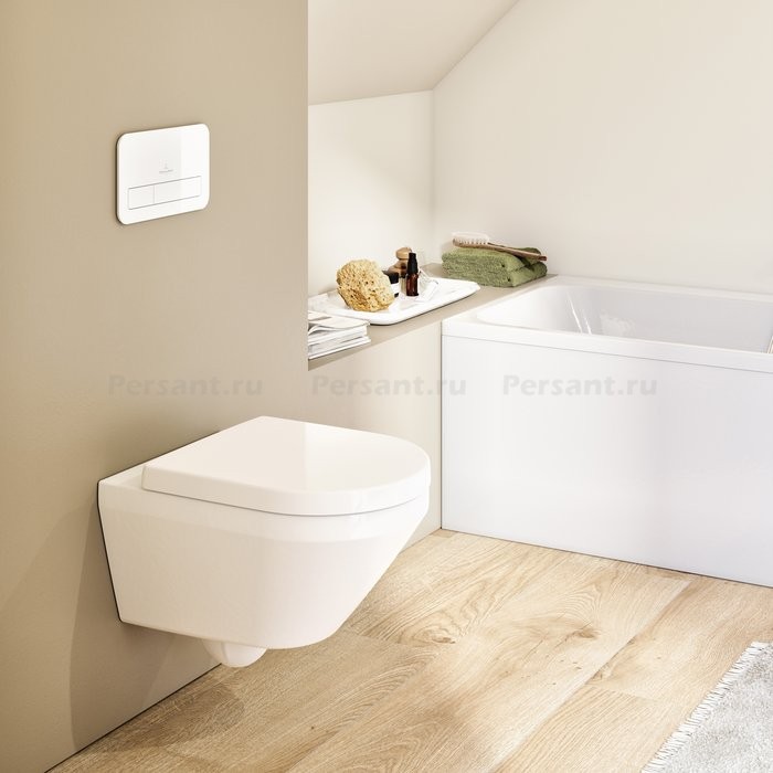 Подвесной унитаз Villeroy&Boch Architectura 4694CL01 смыв торнадо,  с крышкой-сиденьем микролифт