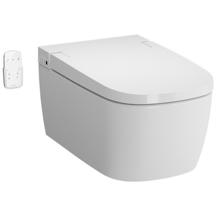 Подвесной унитаз Vitra V-Care с функцией биде 5674B003-6193